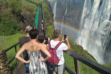 Guidet tur i Victoria Falls