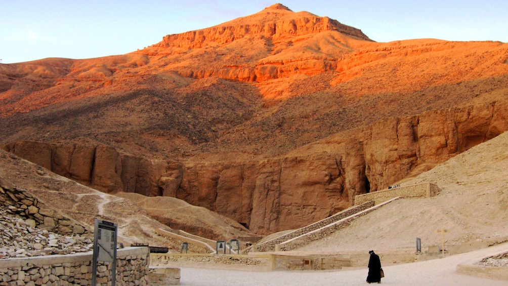 mountain in luxor