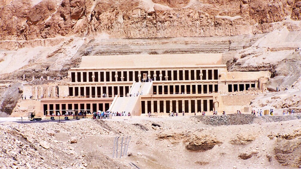 stone temple in luxor