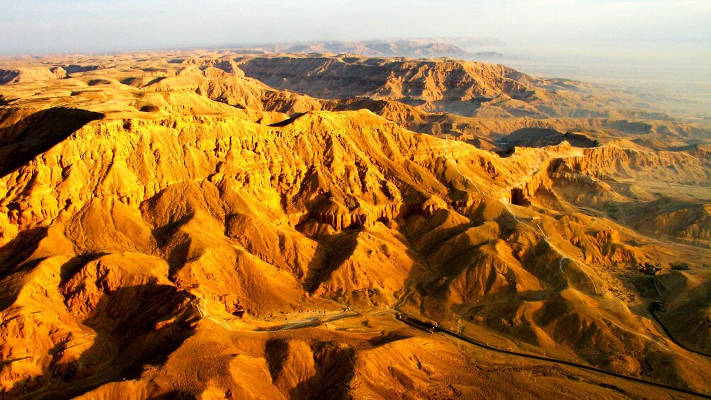 mountain view in luxor