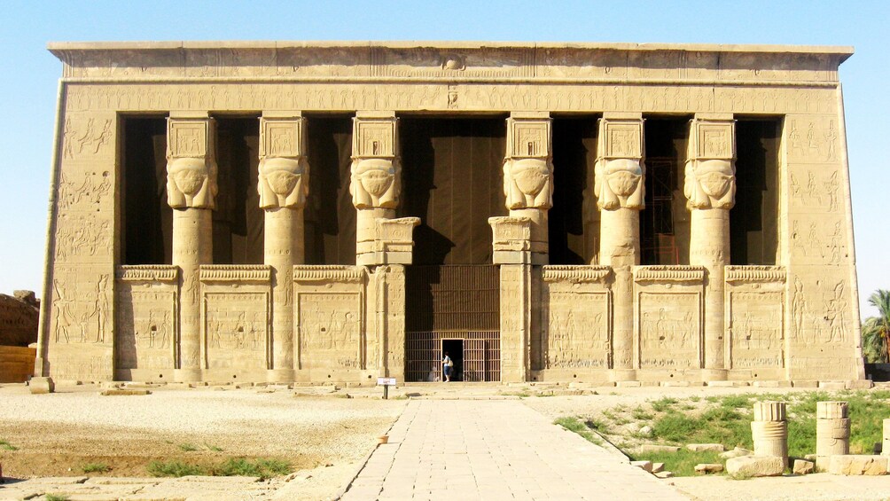 stone buildings in luxor