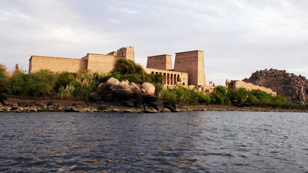 Landscape view of Philae
Island in Egypt