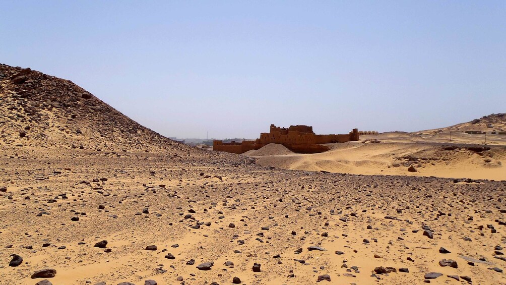 St Simeon Monastery in the desert in Aswan