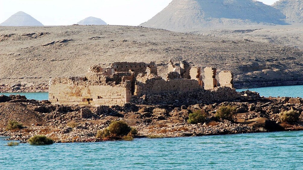 Ruins of a temple in Aswan