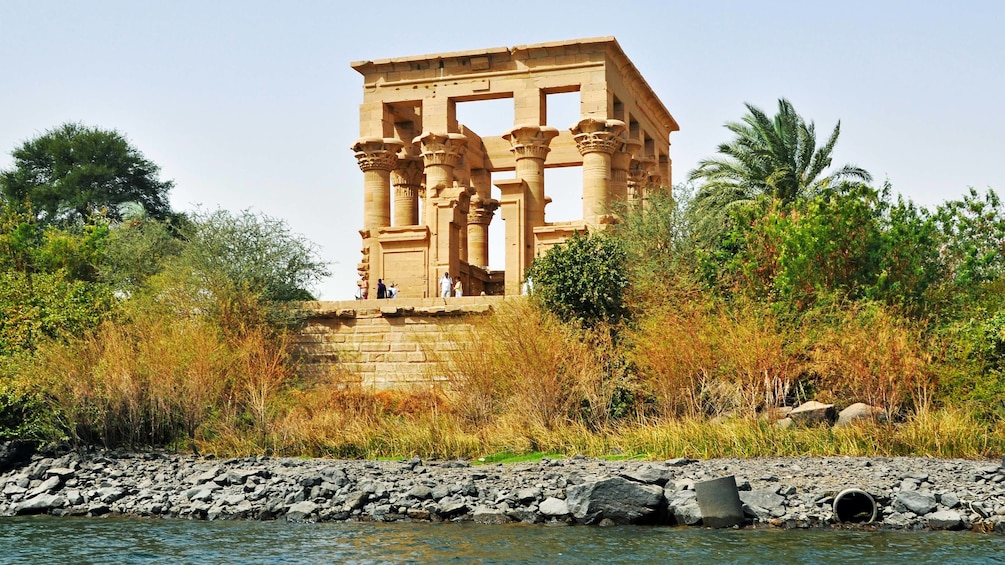 Trajan's Kiosk on the island of Philae in Aswan