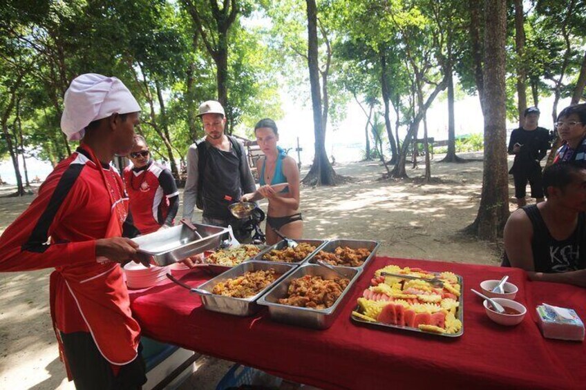 Koh Ha Koh Rok Day Tour by Opal Travel Speed boat