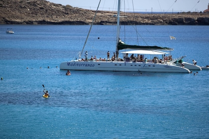 Relaxing Adults-Only Blue Lagoon Catamaran Trip with Lunch