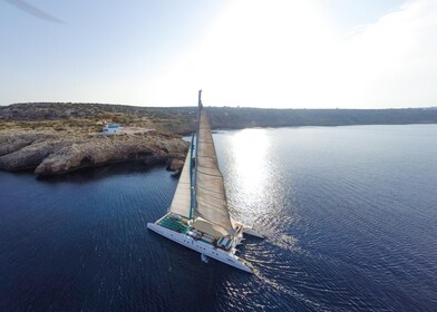 Relaxing Adults-Only Blue Lagoon Catamaran Trip with Lunch