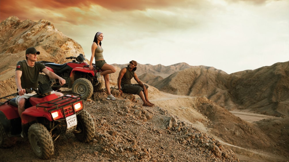 people with ATVs in egypt