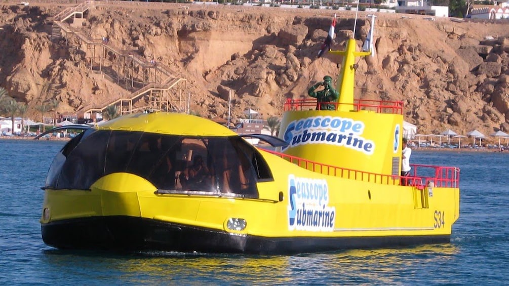 submarine in egypt