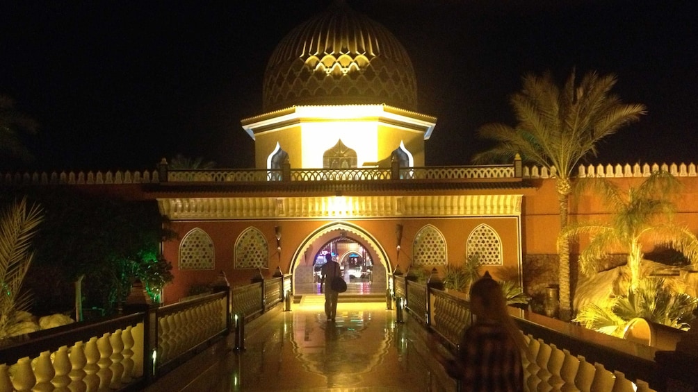 Night view of the Fantasia Show at Alf Leila Wa Leila