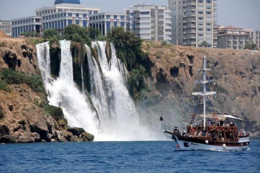 antalya waterfall