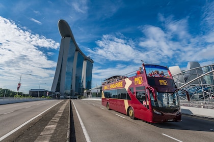 Hop-on-Hop-off-Stadtrundfahrt im Bus durch Singapur