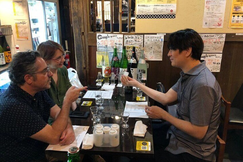 Tasting ALL TYPES of Sake with seminar