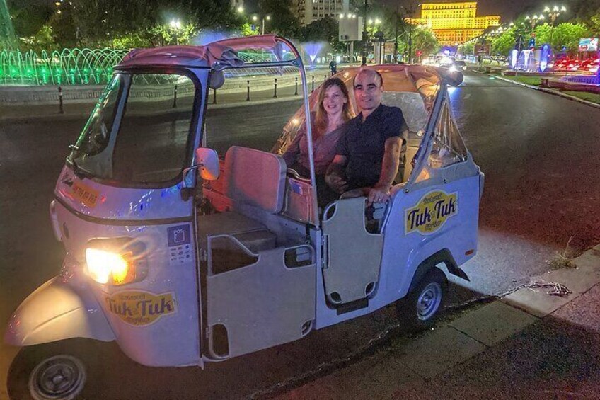 Bucharest Night Tour in Tuk Tuk - Best of Bucharest!