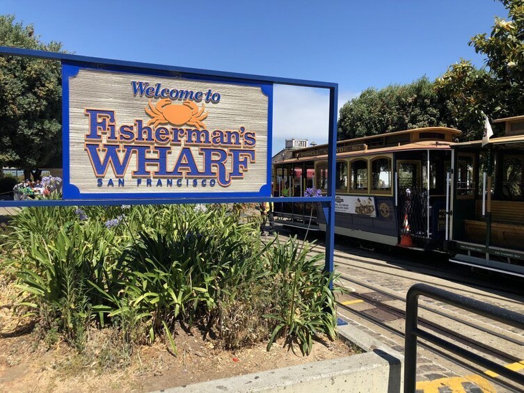 Sign for Fisherman's Wharf