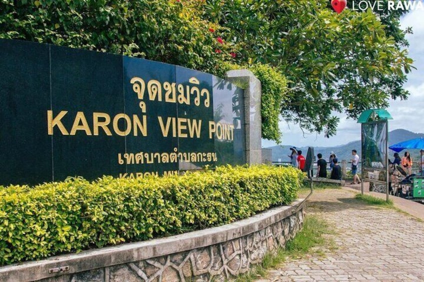 Phuket City Tour at Karon View Point and Big Buddha Wat Chalong