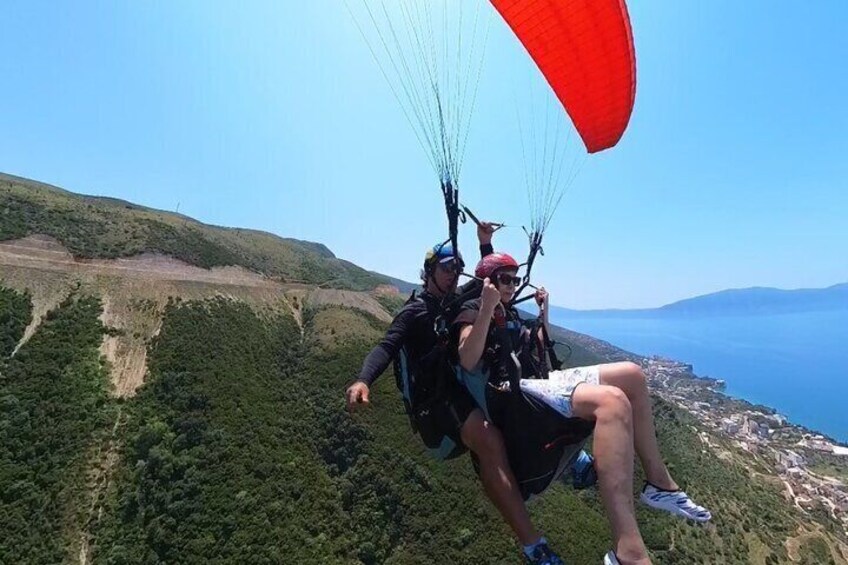 Paragliding tandem flights