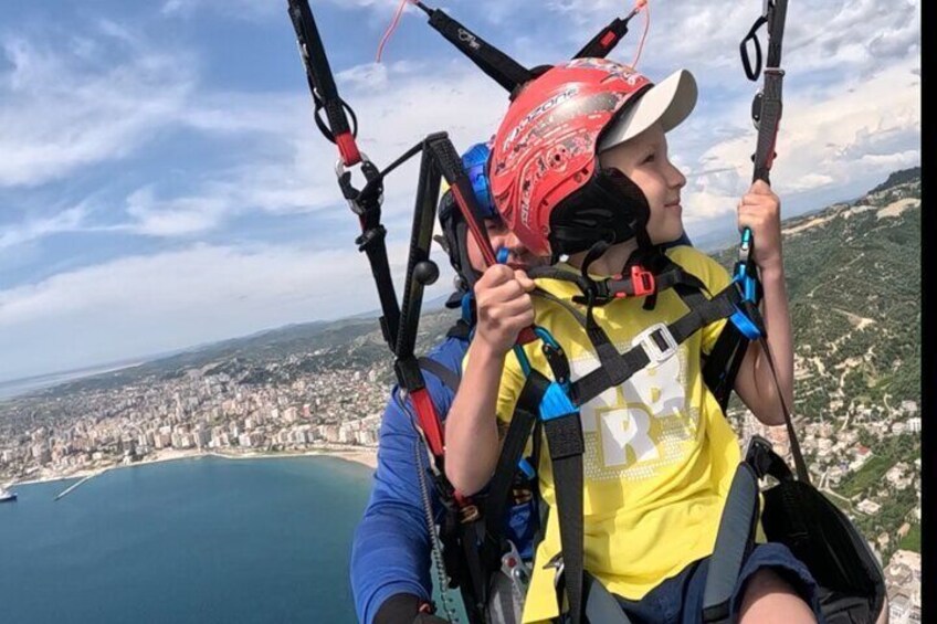 Paragliding Fly Tandem Vlora