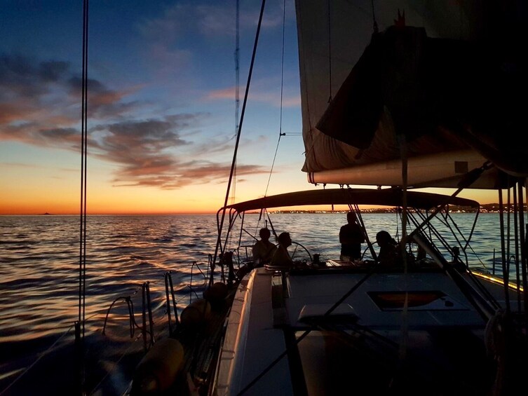Best Sailing Sunset in Lisbon