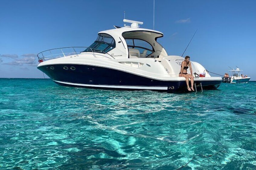 Private Luxury HalfDay w/Jetski Stingray City, Snorkeling & Starfish Beach Tour