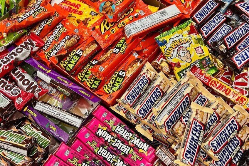 Economy Candy has chocolate, gummies, and all the candy you used to have as a kid. 