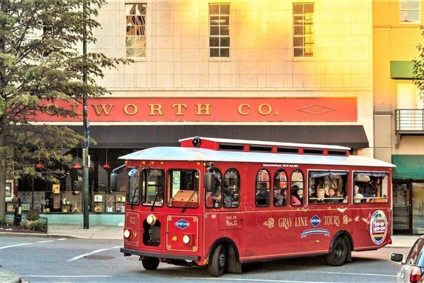 Asheville Hop-On Hop-Off Sightseeing Trolley Tour (2-Day Pass)