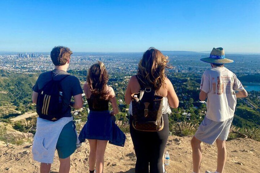 The views of Los Angeles are breathtaking on the Original Hollywood Sign Hike