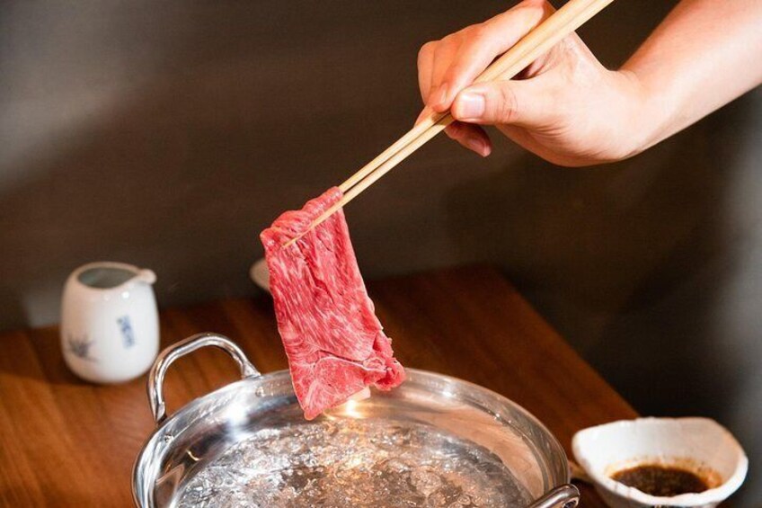 Savor Wagyu & Sake Pairing in Shinjuku