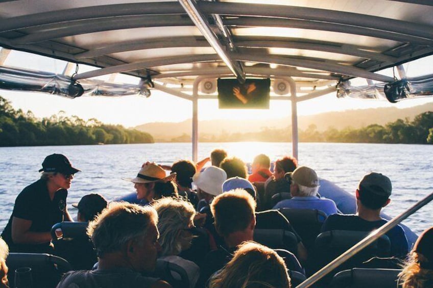 Sunset River Cruise near Byron Bay