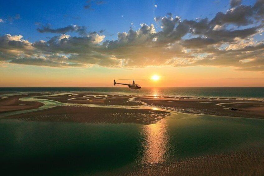 Willie Creek Sandbars at Sunset