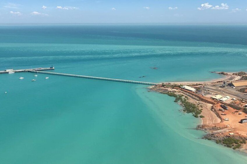 Beautiful Ocean Blues at Broome Jetty