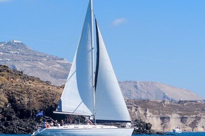 Santorini Private Daytime Sailing Cruise with Meal, Drinks &Transfer includ...