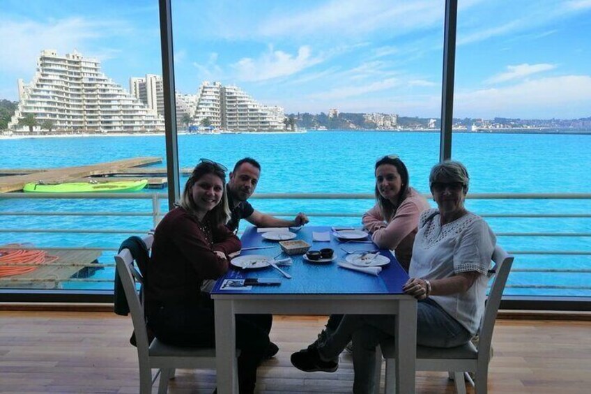 Worlds biggest pool in Algarrobo