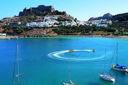 Private Day Sailtrip from Lindos or Kolymbia via famous beaches