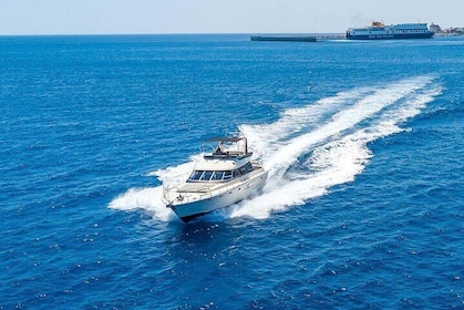 Private Yacht Trip from Rhodes to Symi island or Lindos on a luxury yacht