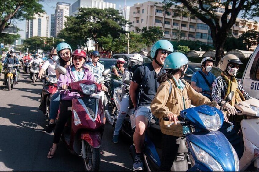 Saigon Motorbike City Tour ( Designed for those have limited time )