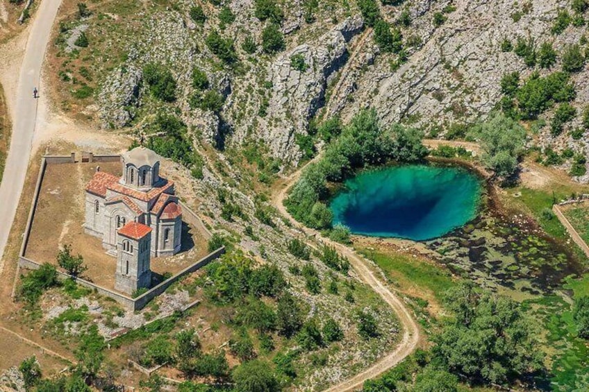 The Alkar route - Panoramic Flight over Sinj, Trilj & Peruca Lake