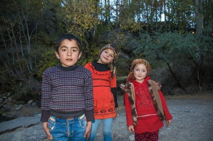 Lovely kids in Pamir 