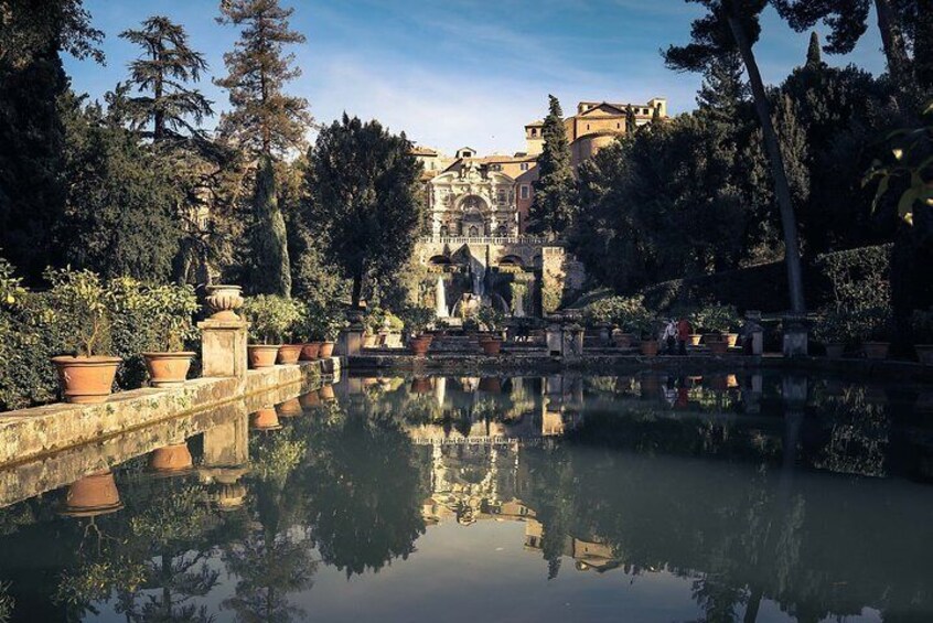 Guided Tour of Tivoli Hadrian's Villa & Villa D'Este with Skip-the Lines Tickets