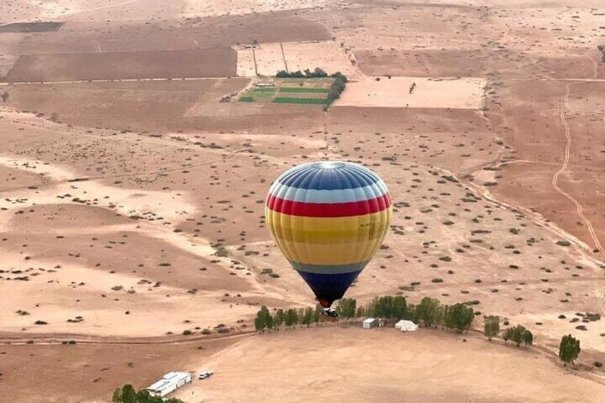 Hot Air Balloon Adventure over Marrakesh and Atlas Mountains