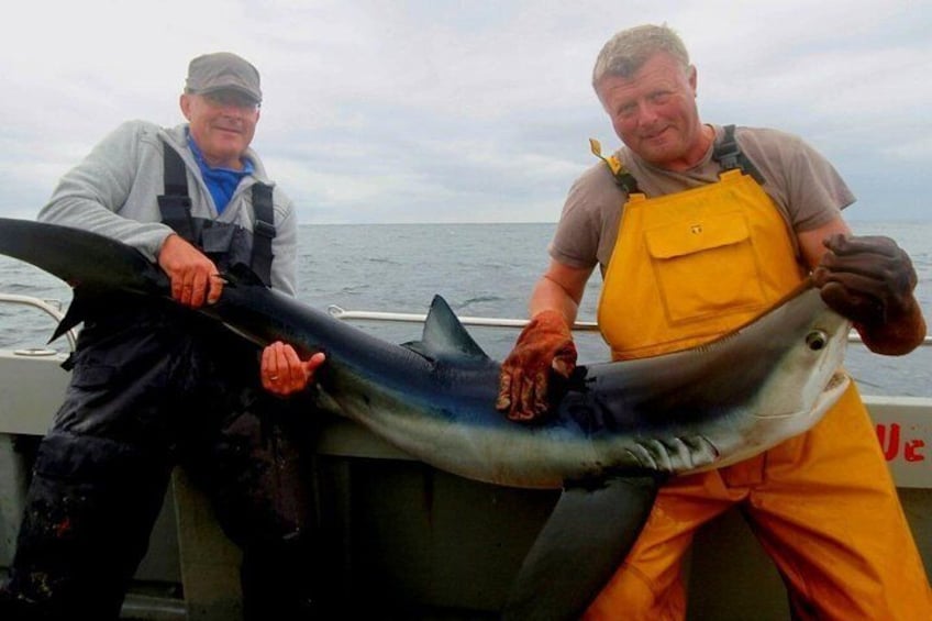 Deep sea angling / fishing on Connemara coast. Guided Full-Day