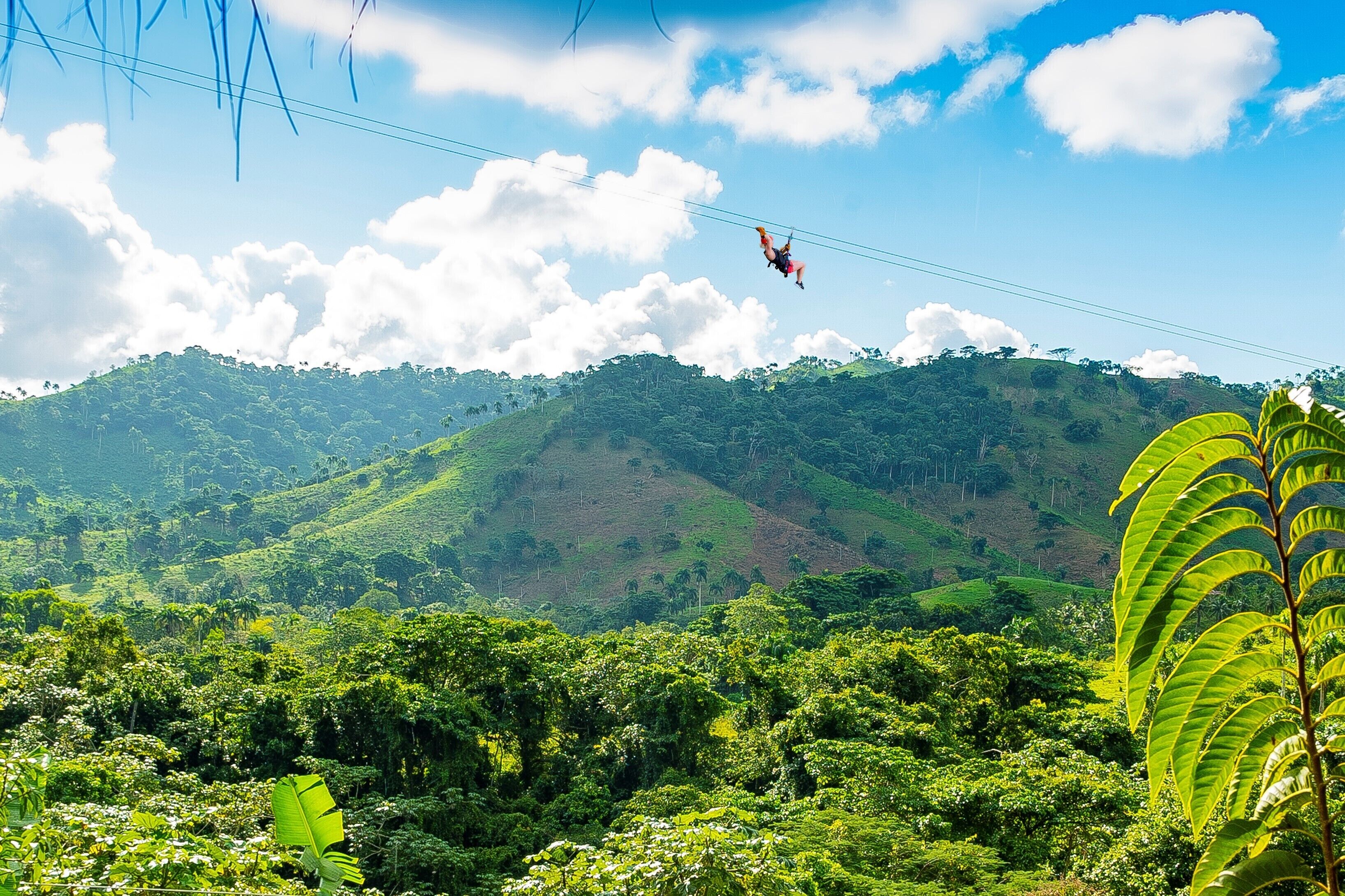 Mountain Zipline Adventure from Punta Cana