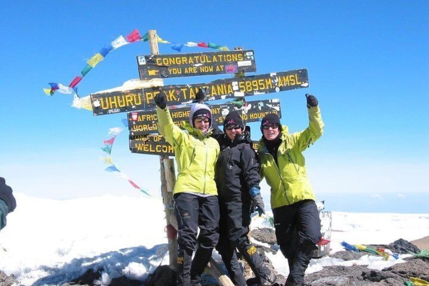 Congratulations are in order! Bucket list completed, you can relax and revel in your accomplishment. You are now one of the select few who have stood on Uhuru Peak, the highest point in Africa.