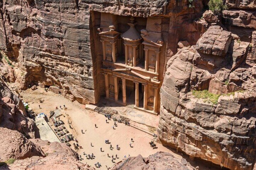 Private day tour to Petra from Amman or Dead sea