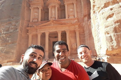 Petra, Wadi Rum & Dead Sea 2 days tour from Amman