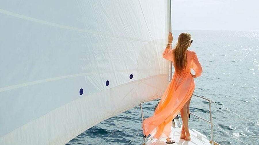 The sailing boat