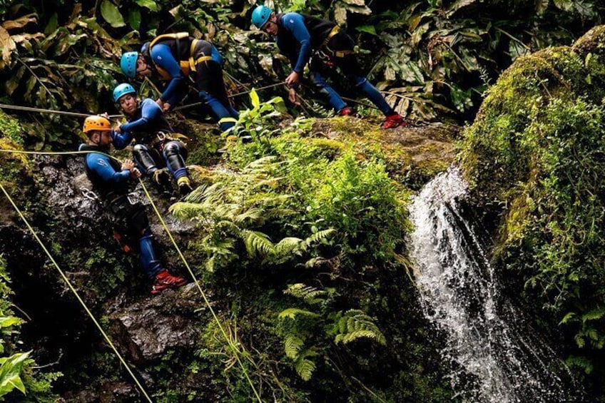 Half Day Canyoning at Ribeira dos Caldeirões