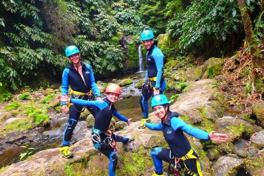 Half Day Canyoning at Ribeira dos Caldeirões