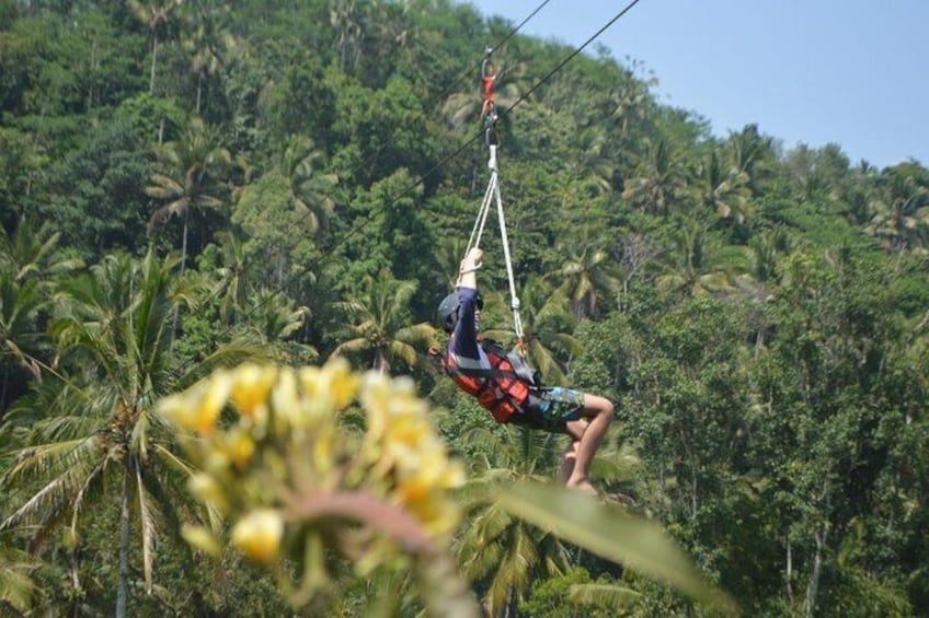 Bali Rafting with Flying Fox